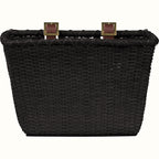 Toto Handwoven Cane Bike Basket — photo 4