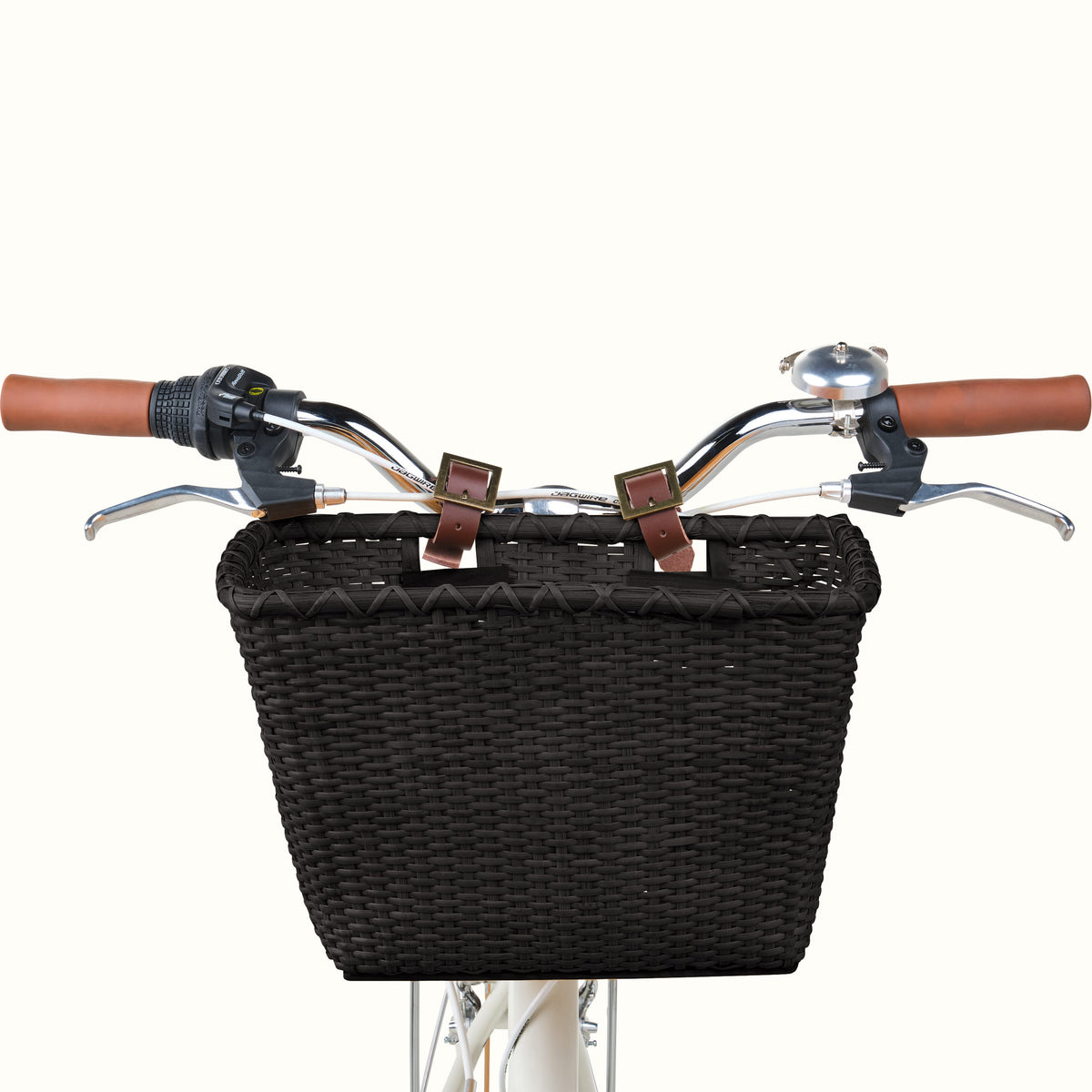Toto Handwoven Cane Bike Basket — photo 5