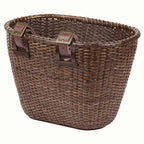 Dreamcatcher Handwoven Cane Bike Basket — photo 4