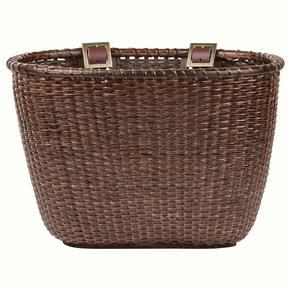 Dreamcatcher Handwoven Cane Bike Basket — photo 5