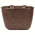 Dreamcatcher Handwoven Cane Bike Basket — photo 5