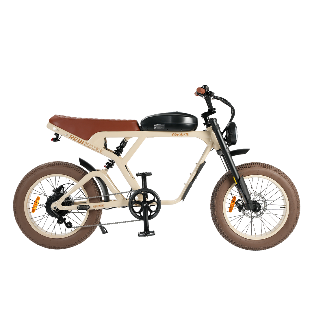 Revi Bikes Cougar Electric Moped Bike, view 1