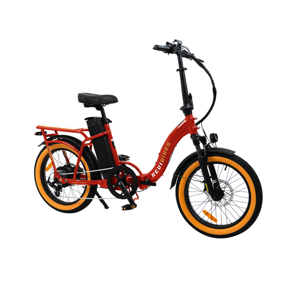 Revi Bikes Rebel.2 Pro Folding Electric Bike, detail view