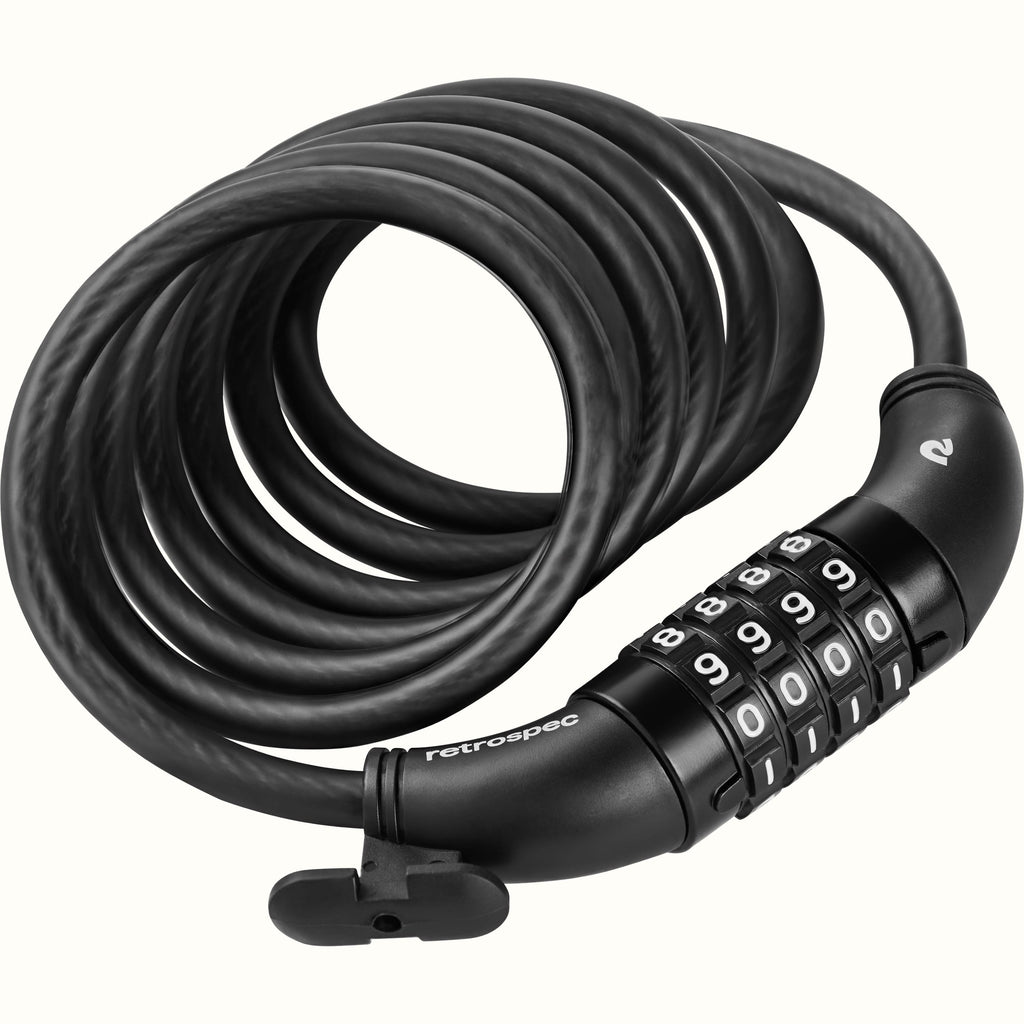 Grizzly Integrated Combo Cable Bike Lock - 8mm — photo 4