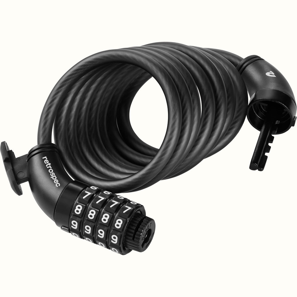 Grizzly Integrated Combo Cable Bike Lock - 8mm — photo 5