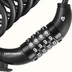 Grizzly Integrated Combo Cable Bike Lock - 8mm — photo 6