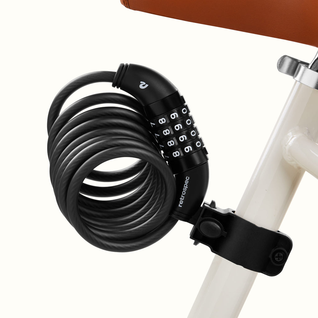 Grizzly Integrated Combo Cable Bike Lock - 8mm — photo 3
