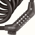 Grizzly Plus Integrated Combo Cable Bike Lock - 12mm — photo 8
