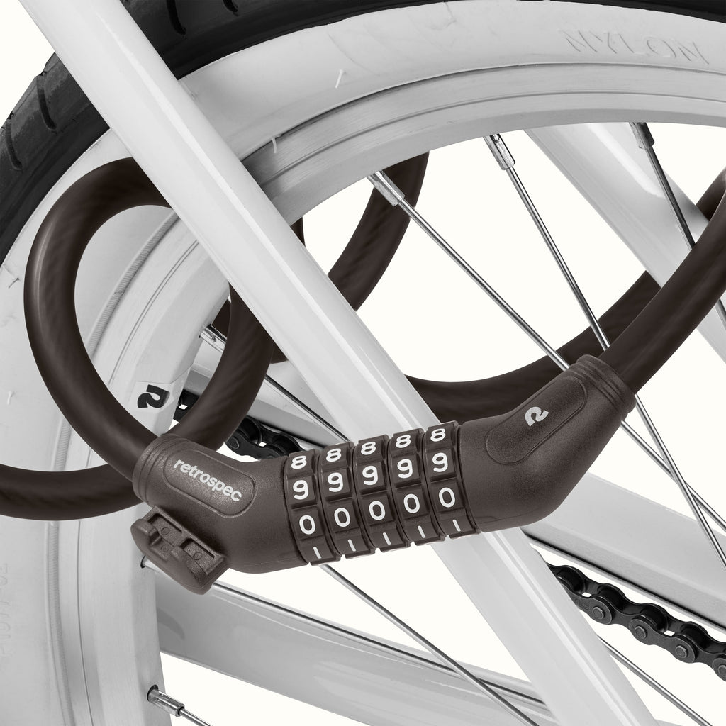 Grizzly Plus Integrated Combo Cable Bike Lock - 12mm — photo 2