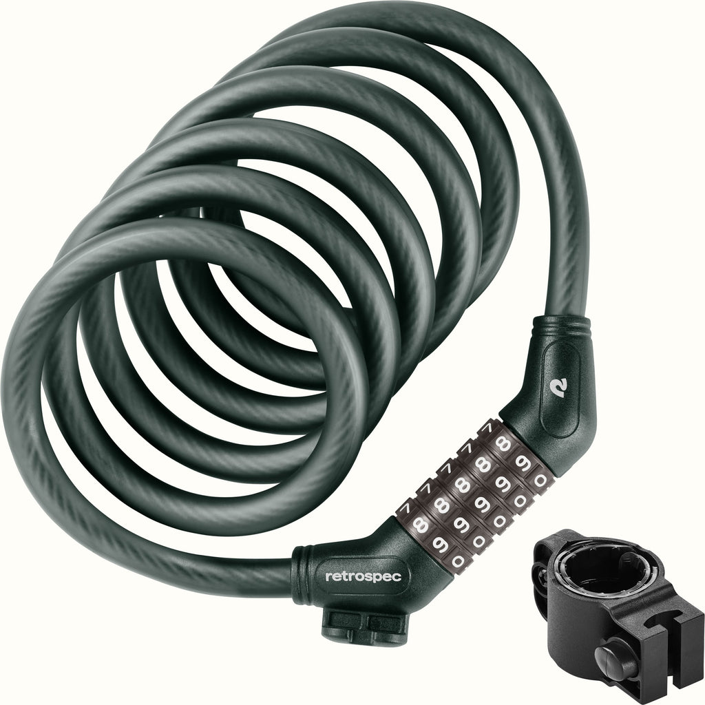 Grizzly Plus Integrated Combo Cable Bike Lock - 12mm — photo 9