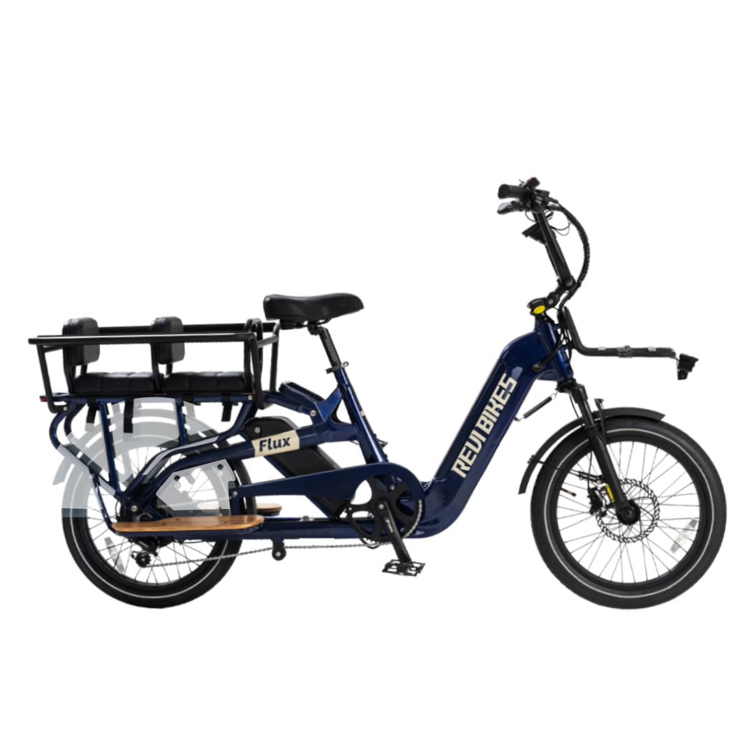 Revi Bikes Flux Cargo Electric Bike, view 1