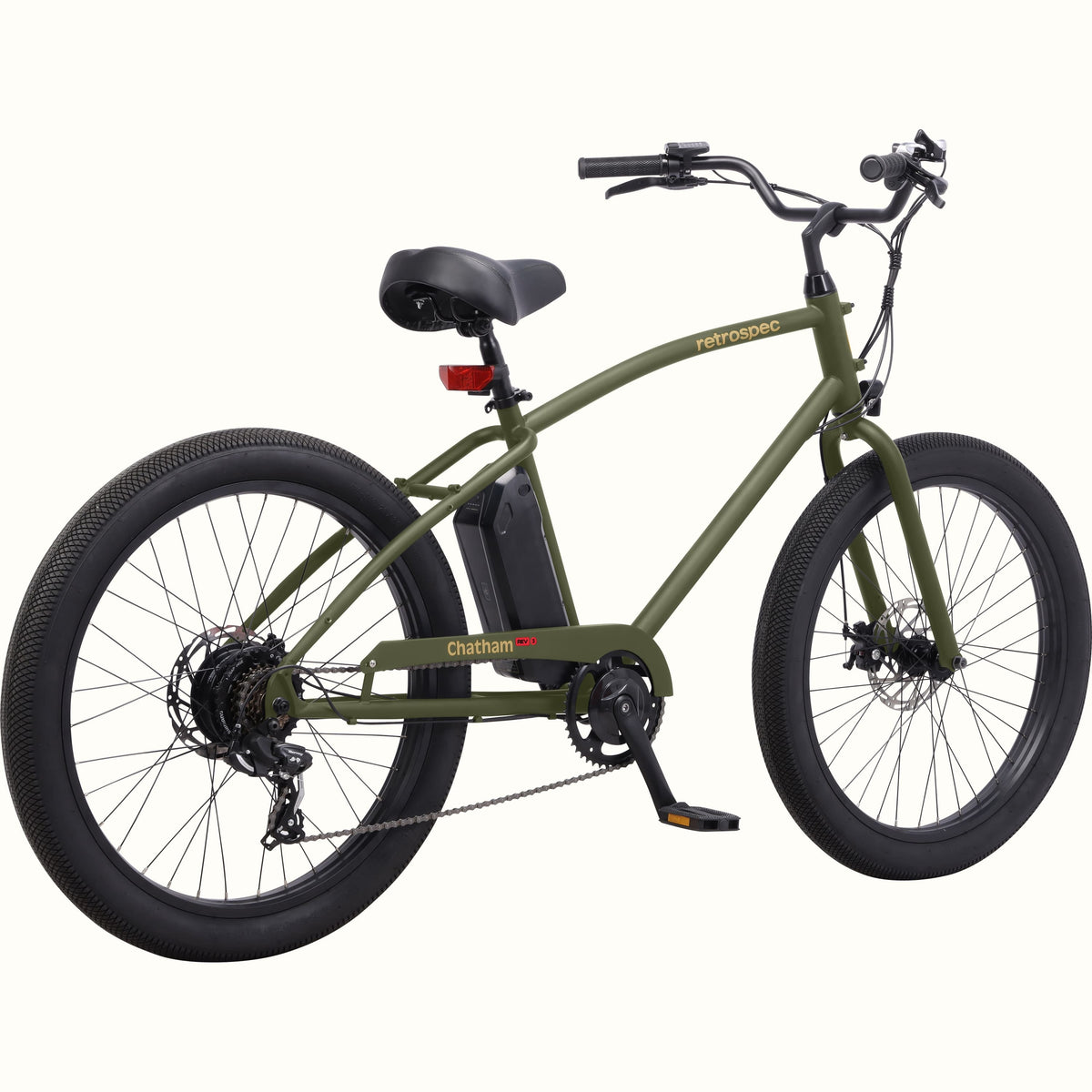 Chatham Rev 3 Beach Cruiser Electric Bike — photo 5