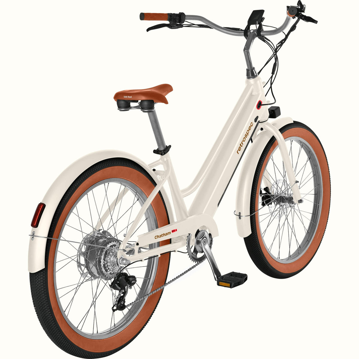 Chatham Rev+ 2 Beach Cruiser Electric Bike - Step Through — photo 5