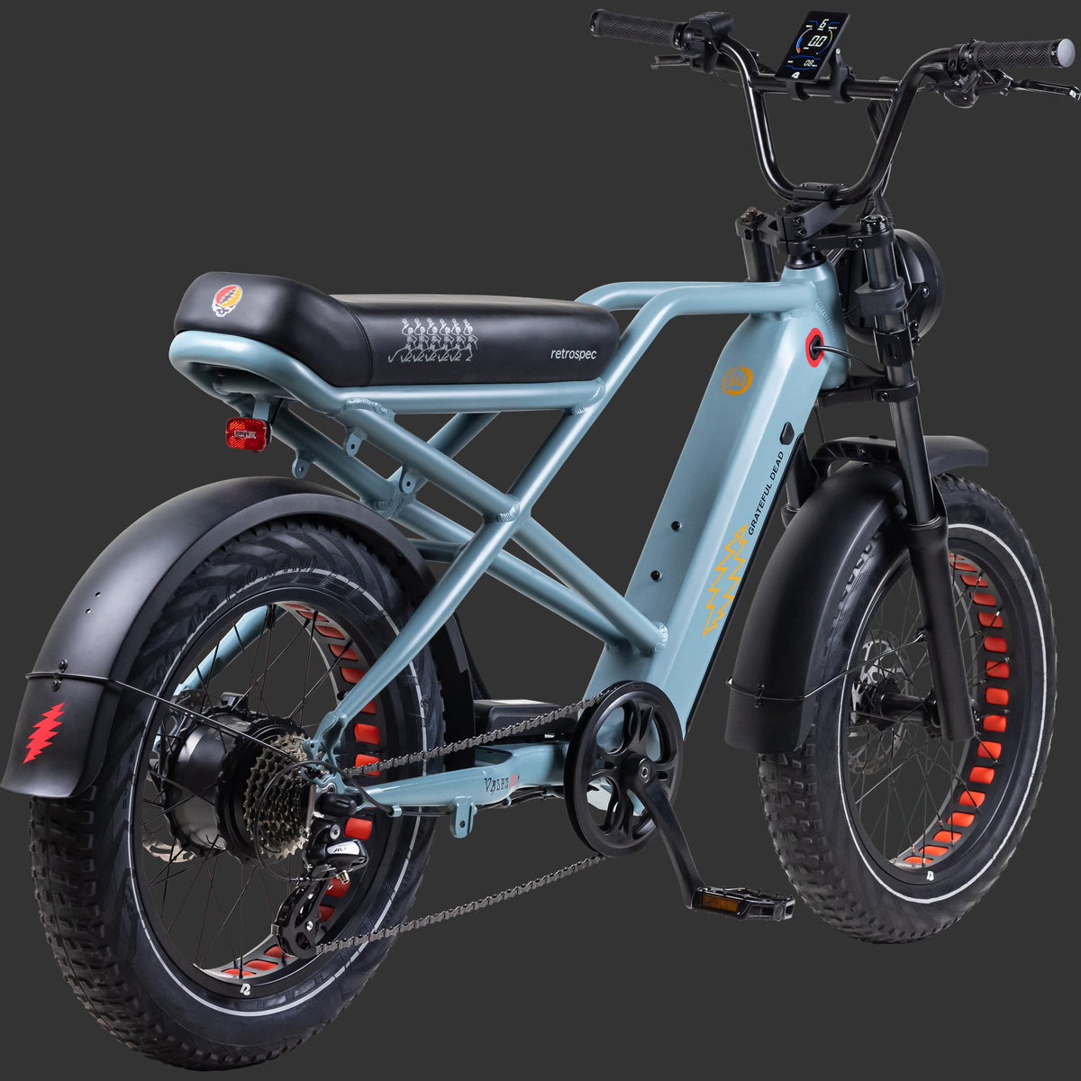 Grateful Dead Valen Rev+ Fat Tire Electric Bike — photo 5