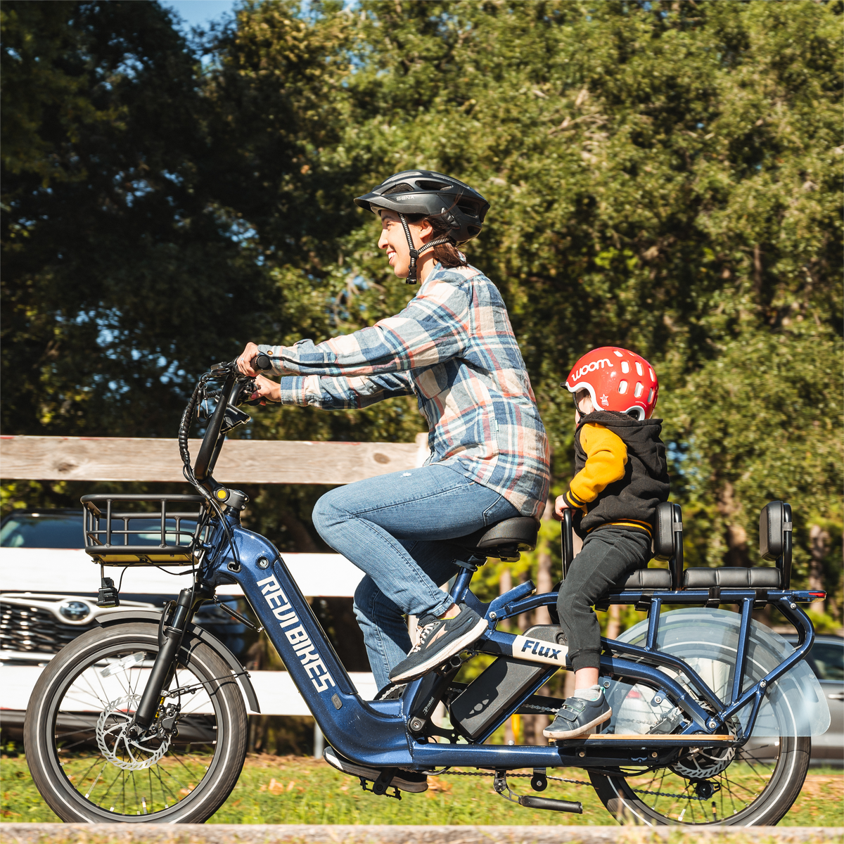 Revi Bikes Flux Cargo Electric Bike, view 5