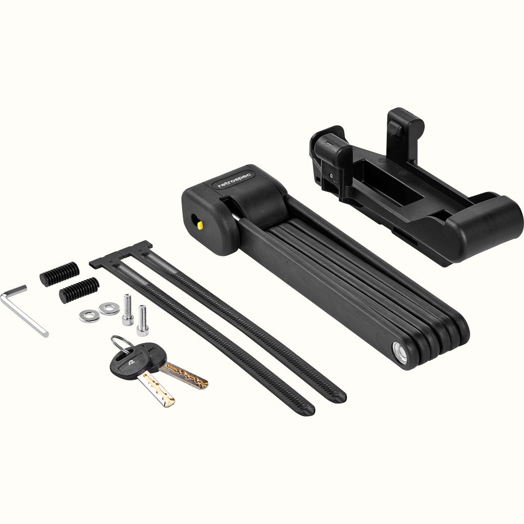 Fortitude Folding Bike Lock With Carrier - 5mm — photo 7
