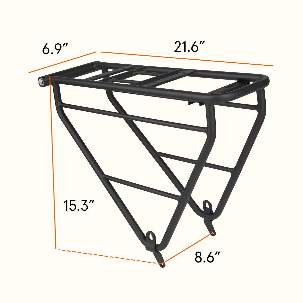 Haul  Wide Electric Bike Rear Rack — photo 4
