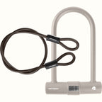 Lookout U-Lock Bike Lock With Cable - 14mm — photo 8