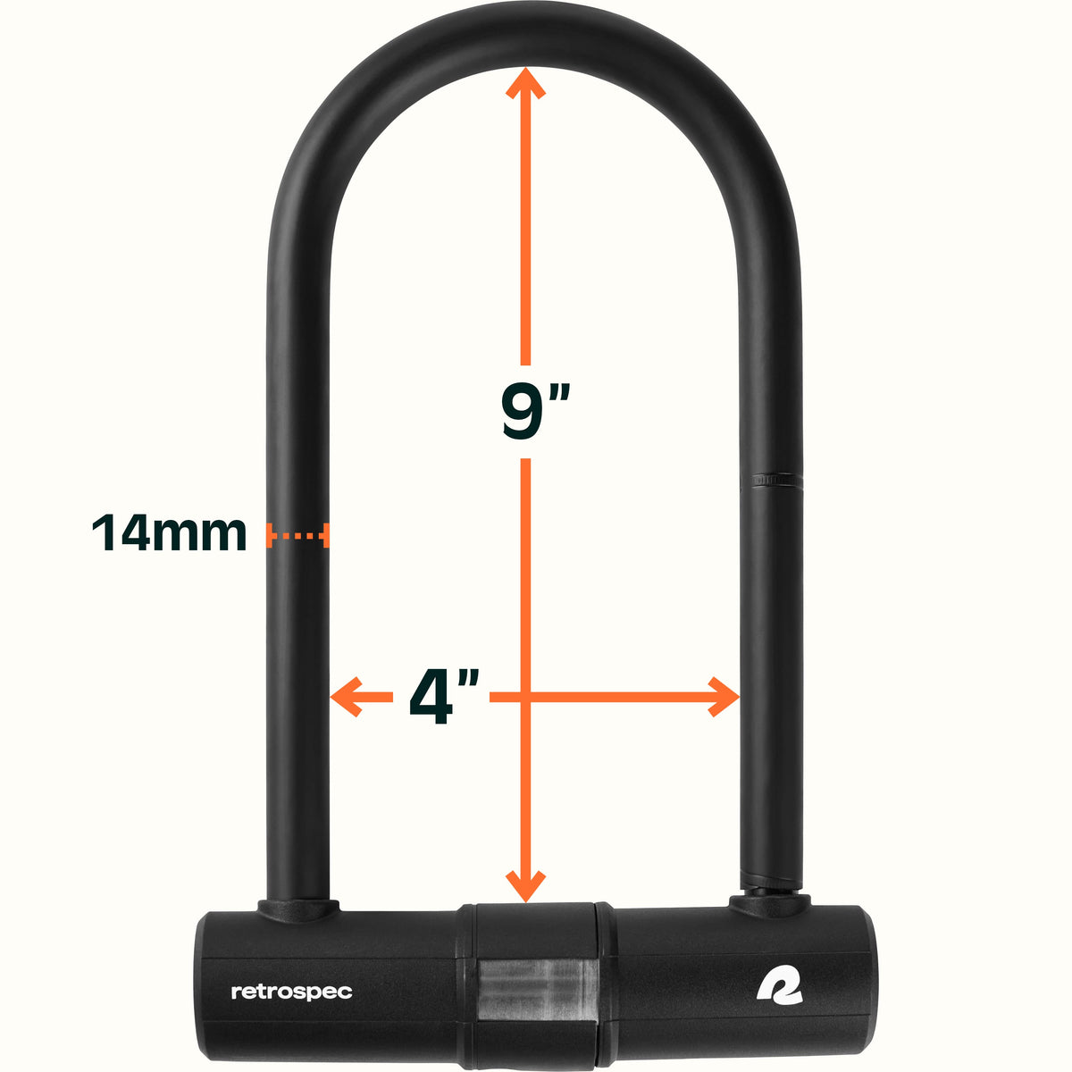Lookout U-Lock Bike Lock - 14mm — photo 2