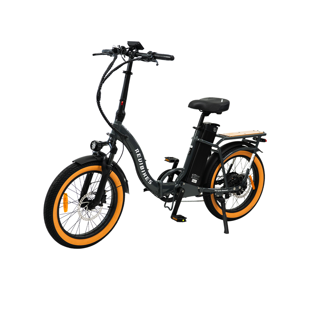 Revi Bikes Rebel.2 Pro Folding Electric Bike, Antracit, view 2