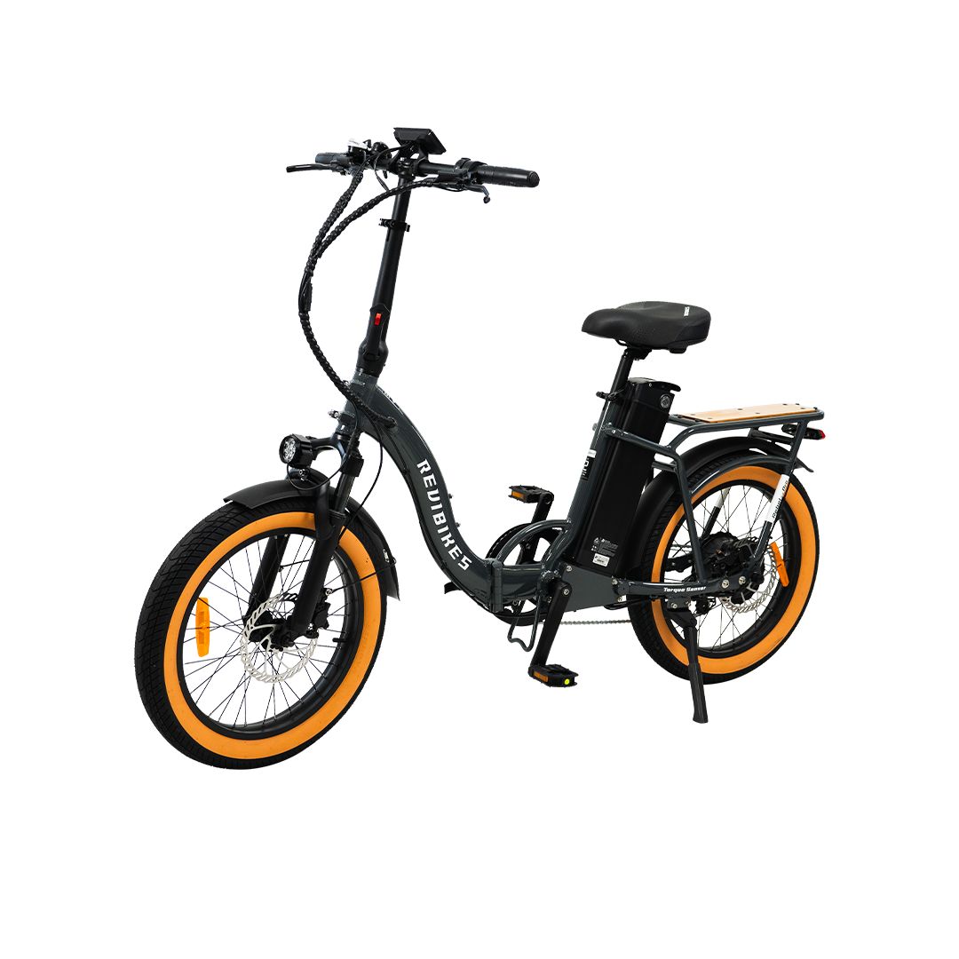 Revi Bikes Rebel.2 Pro Folding Electric Bike, Antracit, view 2