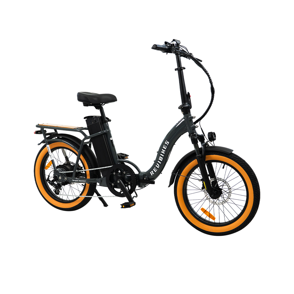 Revi Bikes Rebel.2 Pro Folding Electric Bike, Antracit, view 3
