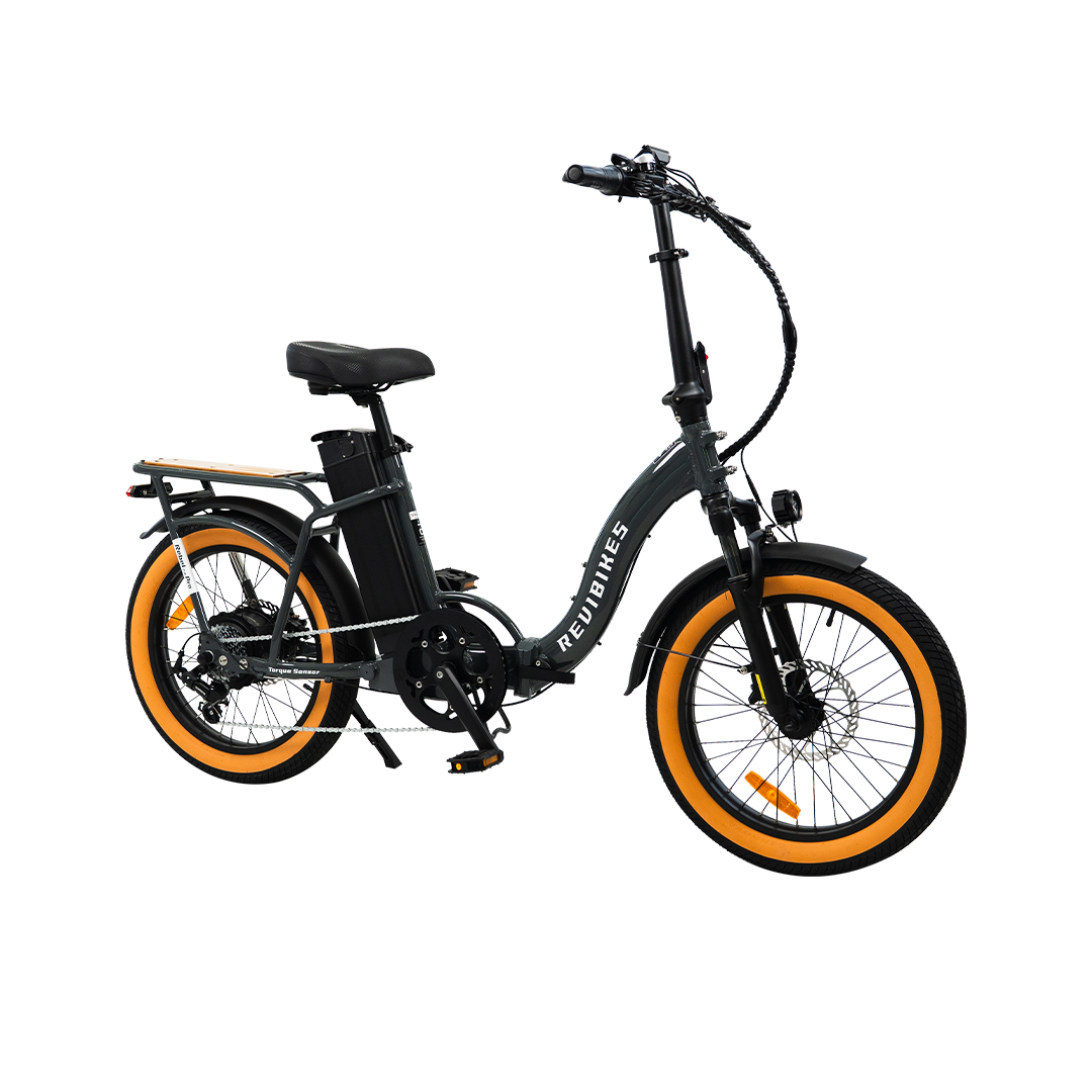 Revi Bikes Rebel.2 Pro Folding Electric Bike, Antracit, view 3