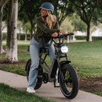 Valen Rev+ Fat Tire Electric Bike - Step Through — photo 3