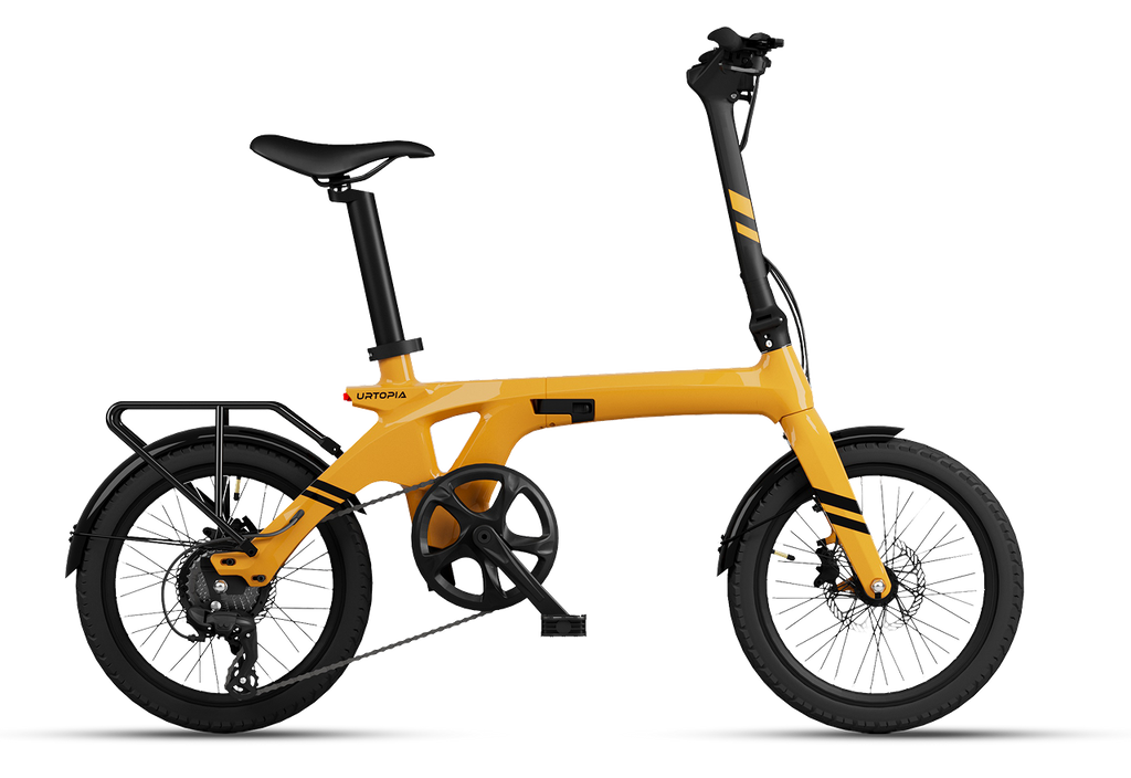 Urtopia Carbon Fold 1 folding electric bike, side view